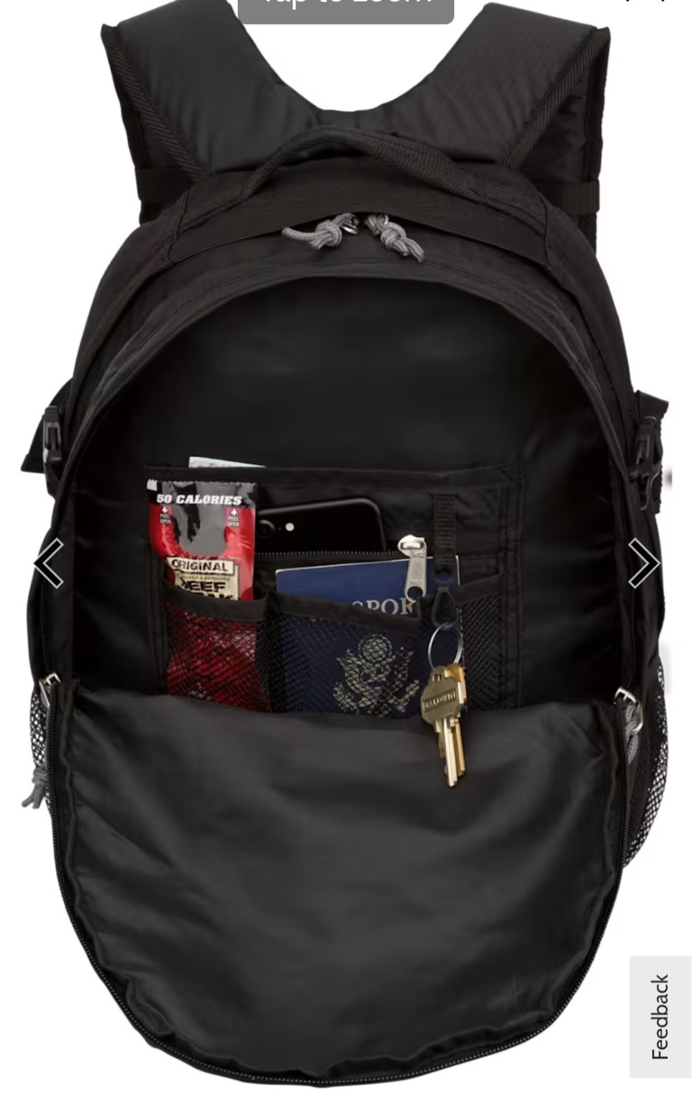 Outdoor Products Contender 25L Traverse Backpack Black 3