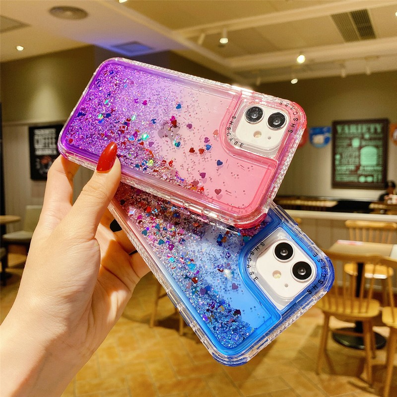Shockproof Bling Liquid Glitter Case For iPhone 15 Pro Max 14 13 12 11 XS XR 87 gallery