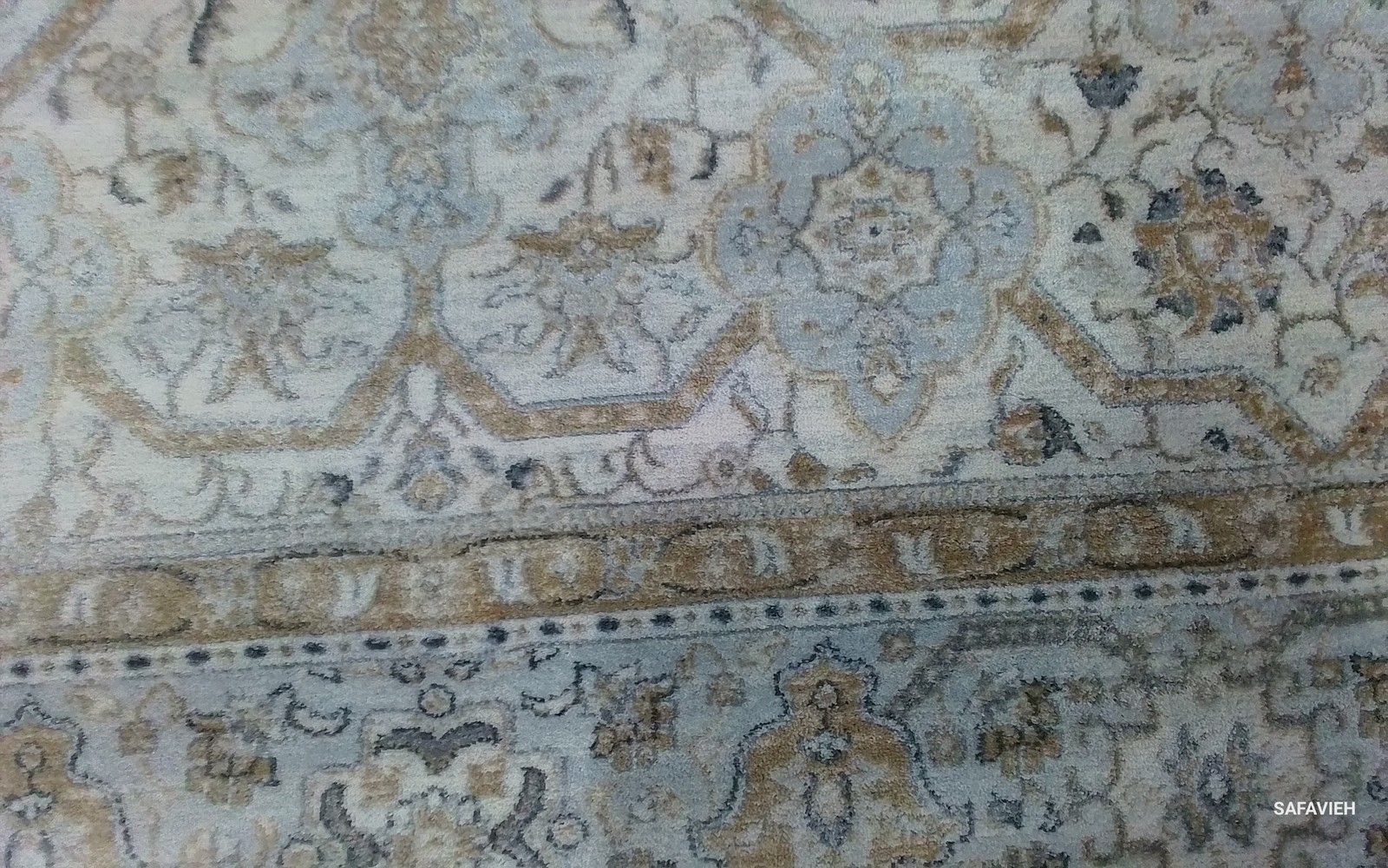 CREAM / BEIGE 6'-7" x 9'-0" Back Stain Rug, Reduced Price 1172801685 ISA916B-7 gallery