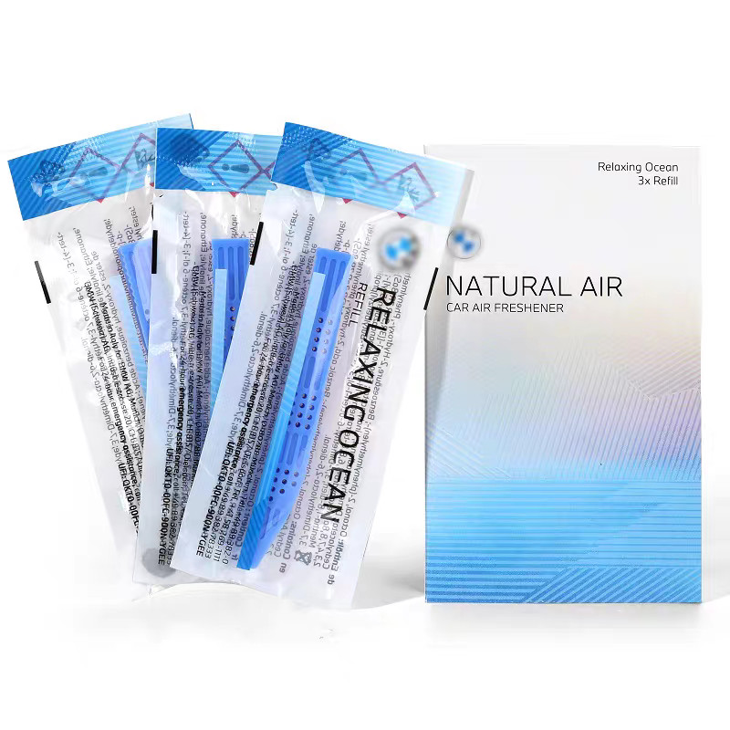 3x Interior Fragrance Refill Kit Relaxing Ocean For BMW Car Freshener Holder gallery