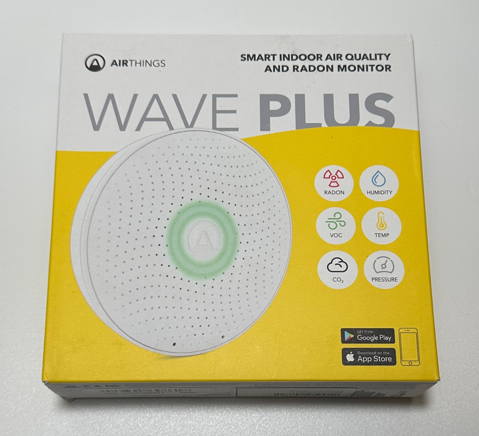 Airthings Wave Plus 2930 Smart Radon & Air Quality Monitor New (Bulk Available) gallery