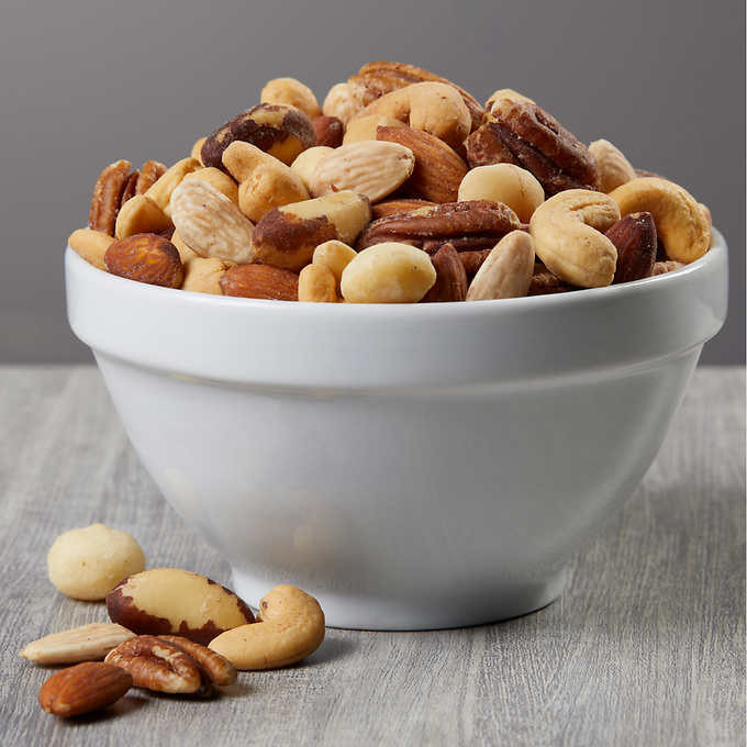 2x Pack Kirkland Signature Salted Extra Fancy Mixed Nuts Premium 2.5 lb gallery