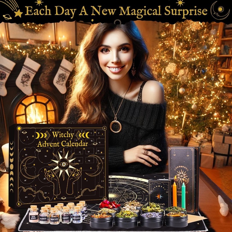 Enchanting Witchy Countdown Calendar 2025 for Adults & Teens - 25 Days of Magic gallery