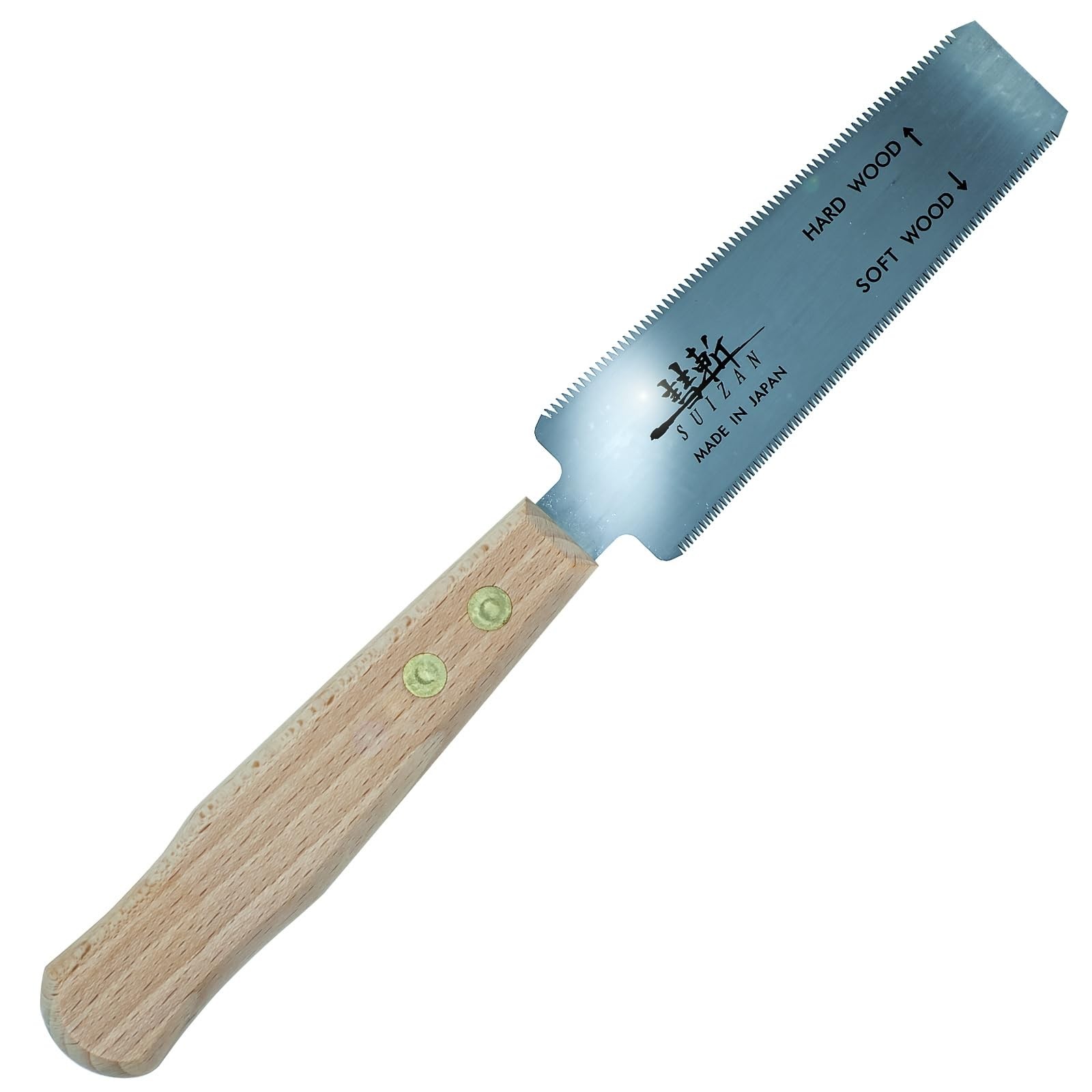 Flush Cut Saw 5" - Professional Japanese Pullsaw Ryoba Double Edge Handsaw Wo... gallery