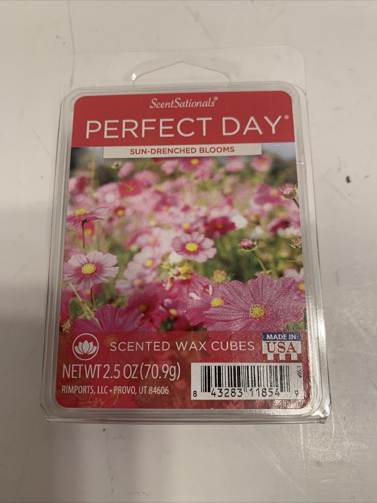 Scentsationals Perfect Day Sun Drenched Blooms Scented Wax Cubes Melts gallery