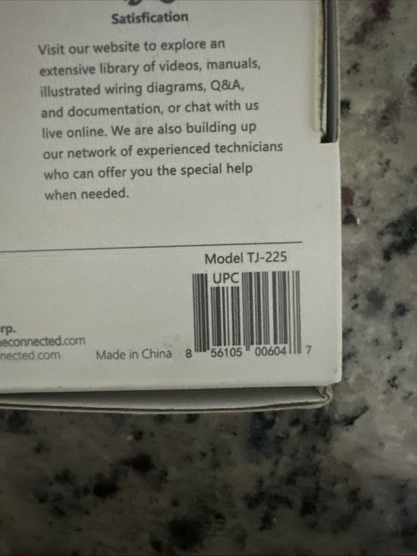 NIP VINE TJ-225 SMART Wi-Fi PROGRAMMABLE THERMOSTAT NEW gallery