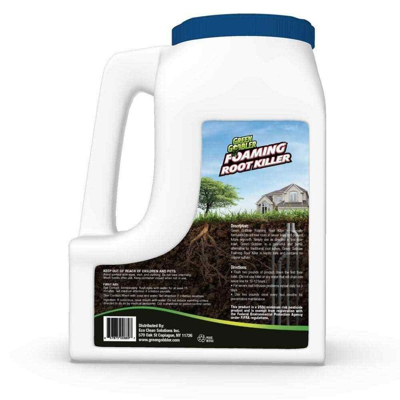 10Lb Foaming Root Killer Prevent Clogs in Sewer Pipes Dehydrates Dissolve Roots gallery