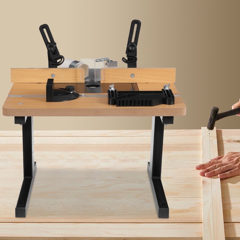 200kg MDF Router Table Rectangle Tabletop Woodworking Router Table 43*40cm gallery