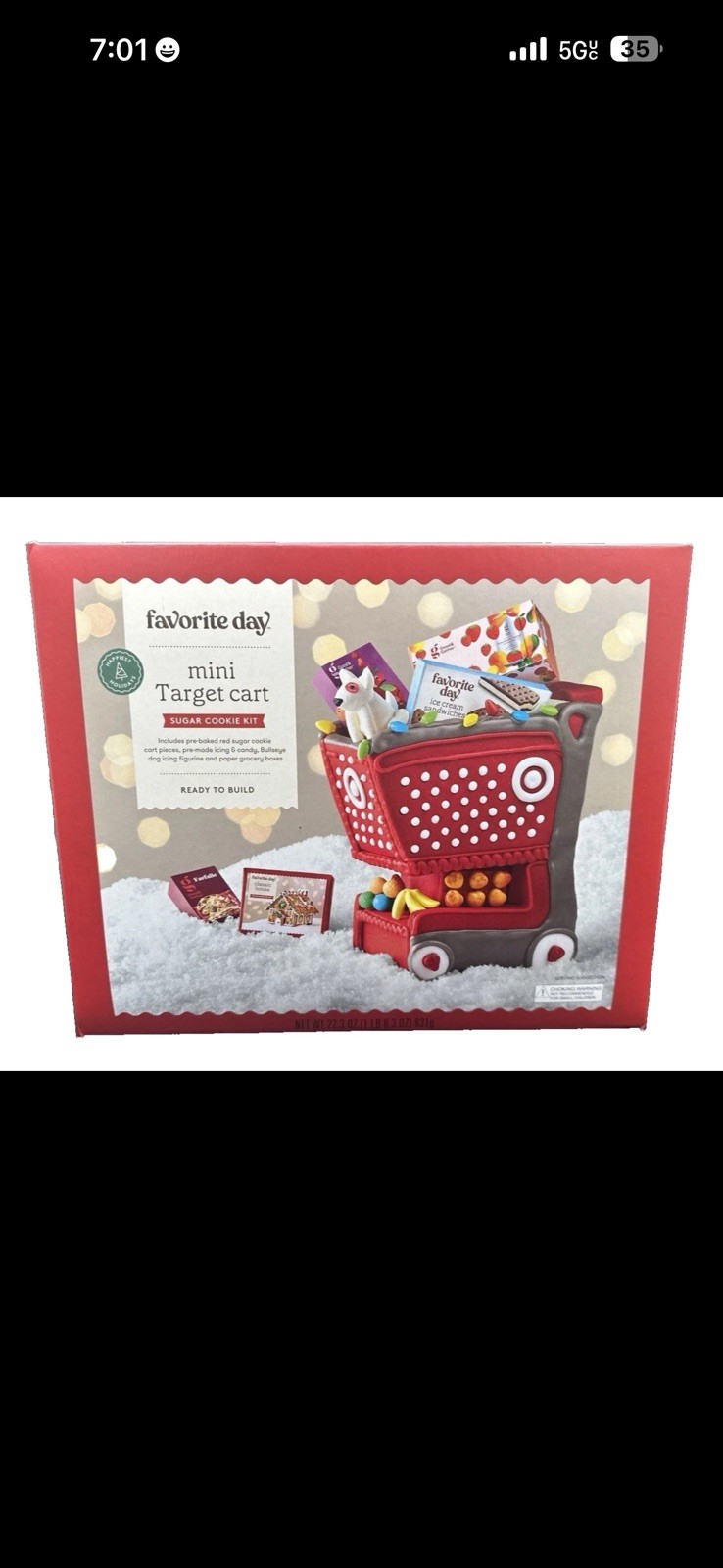 (4x) Favorite Day Mini Target Cart Sugar Cookie Kit - 22.3oz gallery
