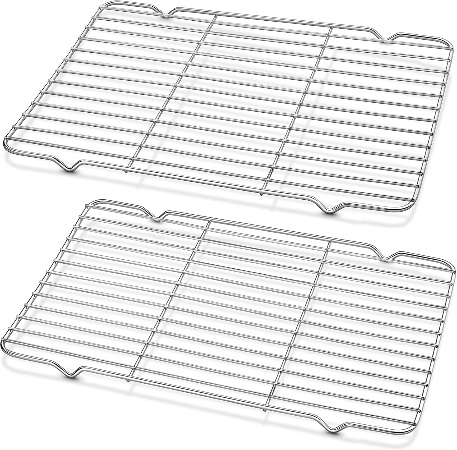 Cooling Rack and Baking Rack with Stainless Steel, 2 - Pack 10 x 15 Inches gallery