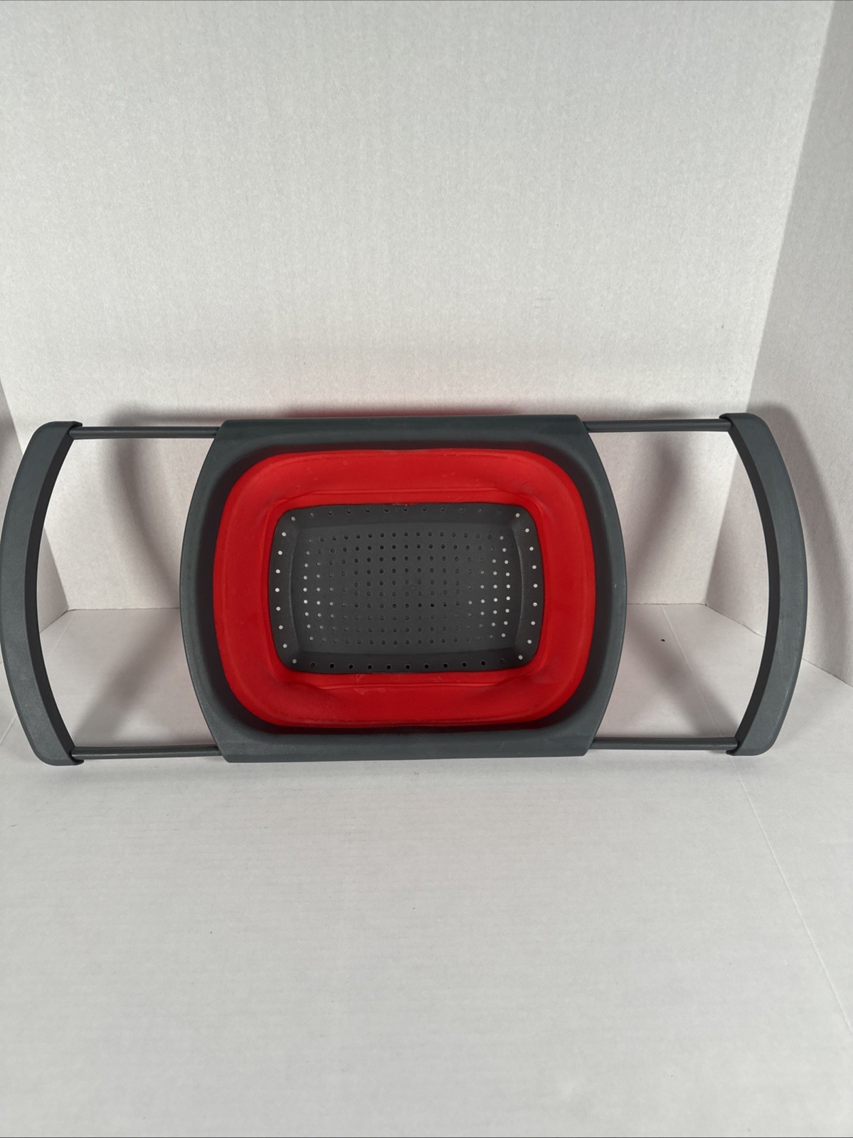 Rectangular Silicone Folding Draining Telescopic Foldable Water Filter Basket gallery