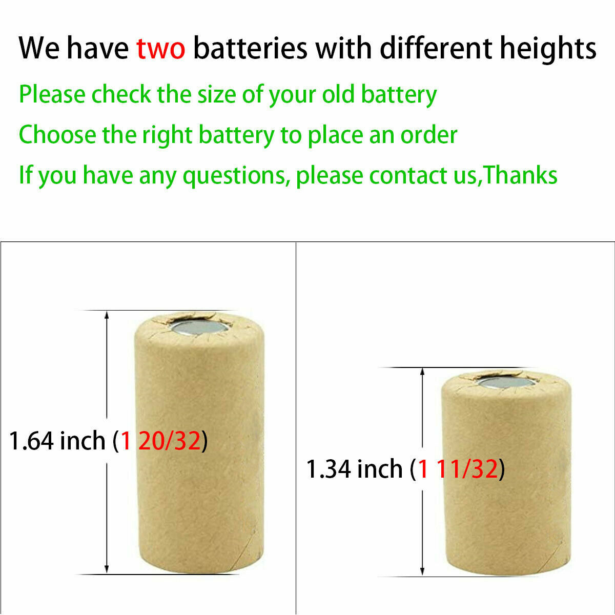 Soldering required Replacement Battery for Porter Cable 14.4V 8723 NiCD 2000mah gallery