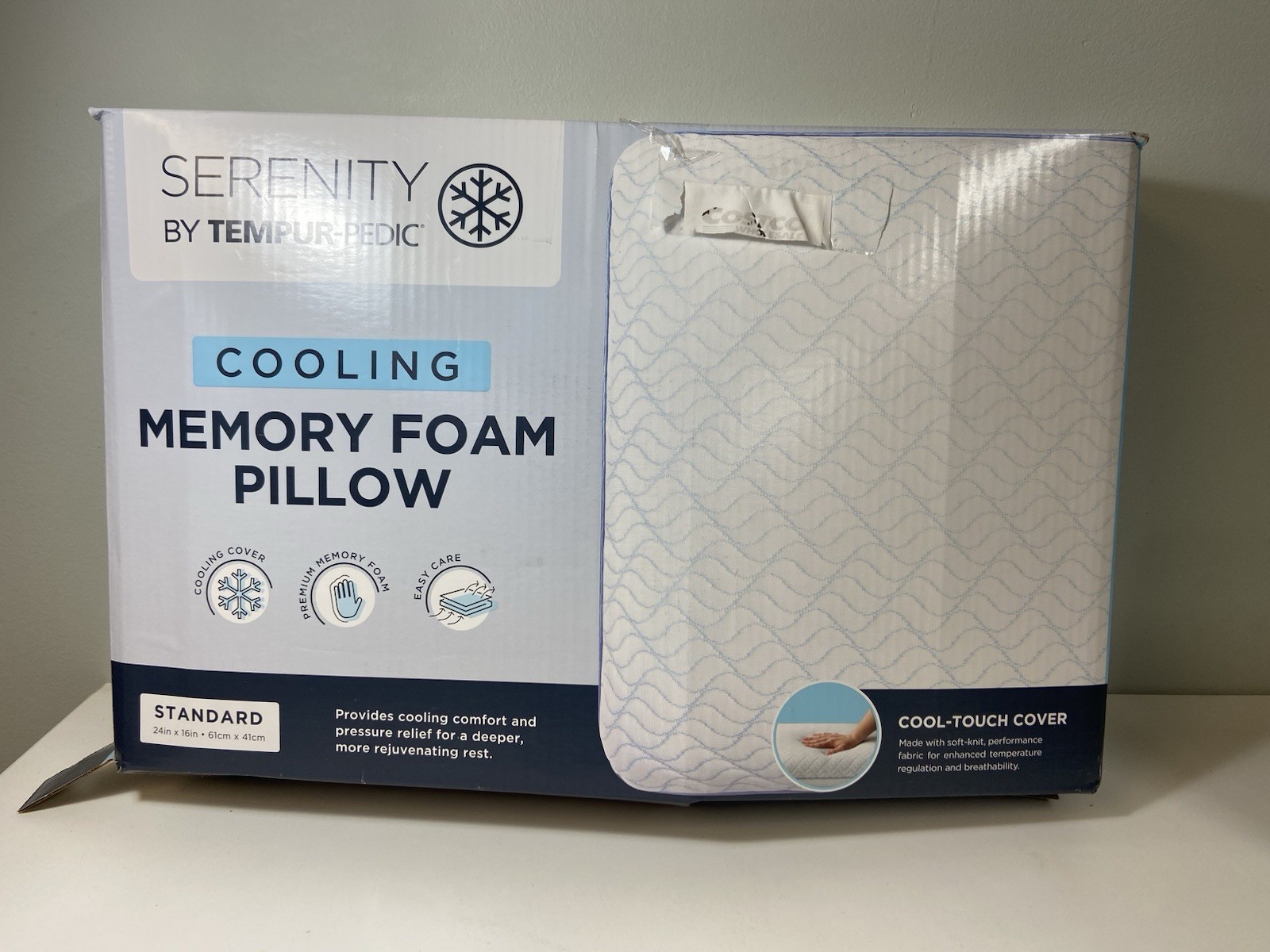 Cooling Memory Foam Pillow Serenity By Tempur-pedicure gallery