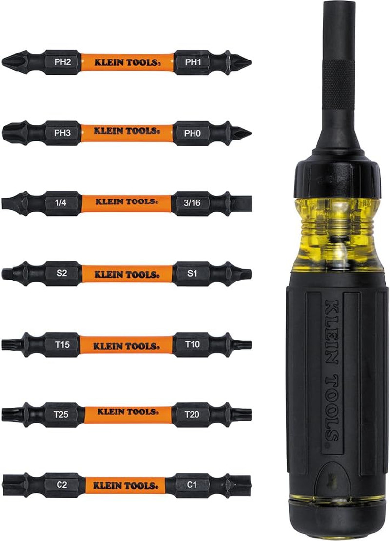 32315HD 15-In-1 Multi-Bit Ratcheting Screwdriver, Impact-Rated, 7 Double-Ended P gallery
