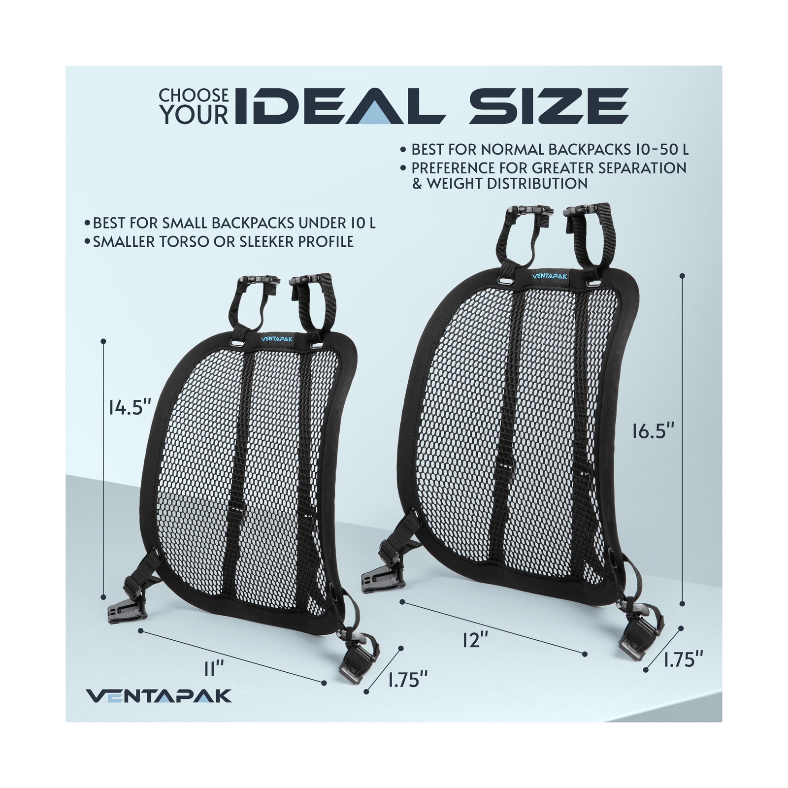 Lightweight Ventilation Backpack Spacer - Walking Backpack Frame with Breatha... 5