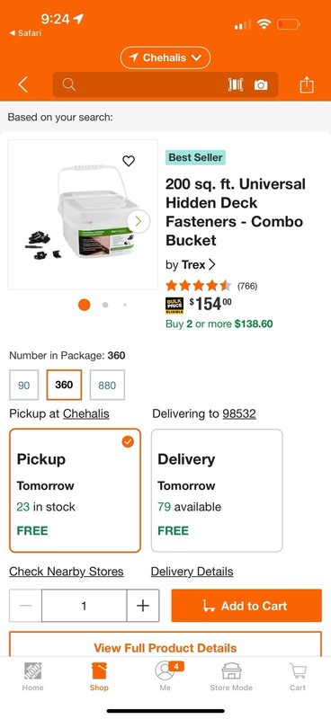 Trex Hideaway Universal Hidden Deck Fasteners Combination Pack gallery