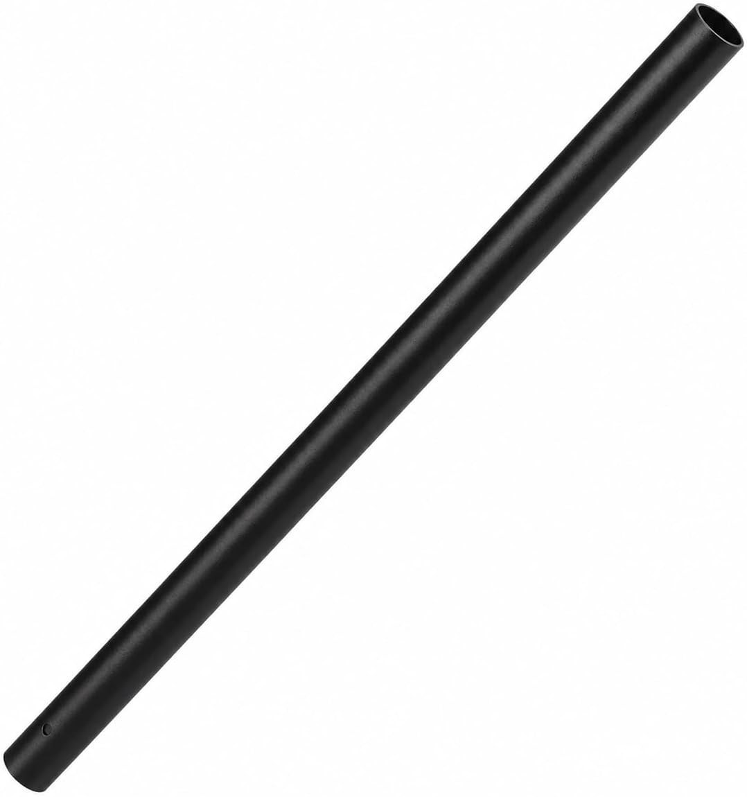 Sturdy 32-Inch Umbrella Bottom Pole with Auto-Tilt Feature - Black Modern Design gallery