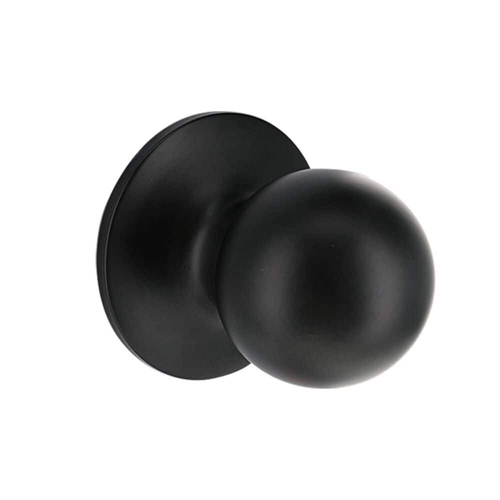 Defiant Saturn Black Adjustable Backset Hall/Closet Passage Door Knob 32T3X930B gallery