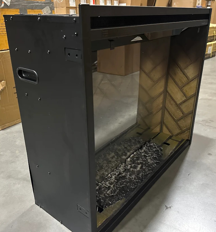 Dimplex Revillusion® 30" Built-in Electric Firebox (Model: RBF30) (Herringbone) gallery