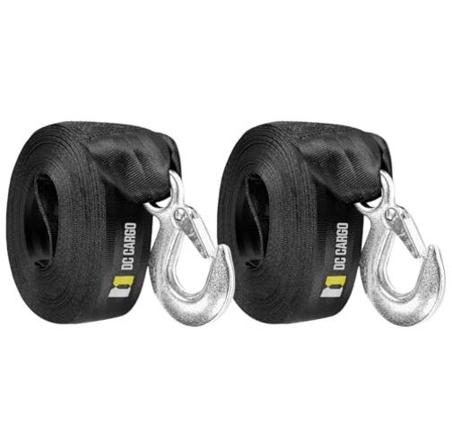 Boat Trailer Winch Strap with Hook - Heavy Duty - 2" x 20' - 9,000 lbs 1 gallery