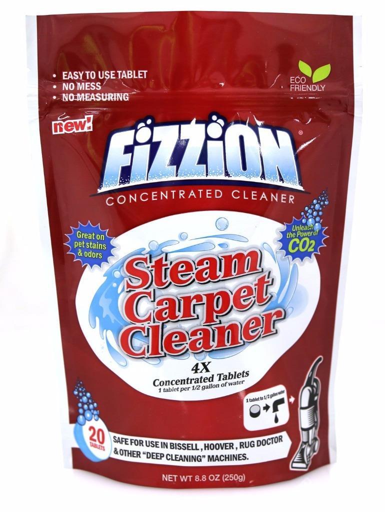 Fizzion Clean Steam Carpet Cleaner 20 Tablet Hoover Bissell Rug Doctor 10 Gal gallery