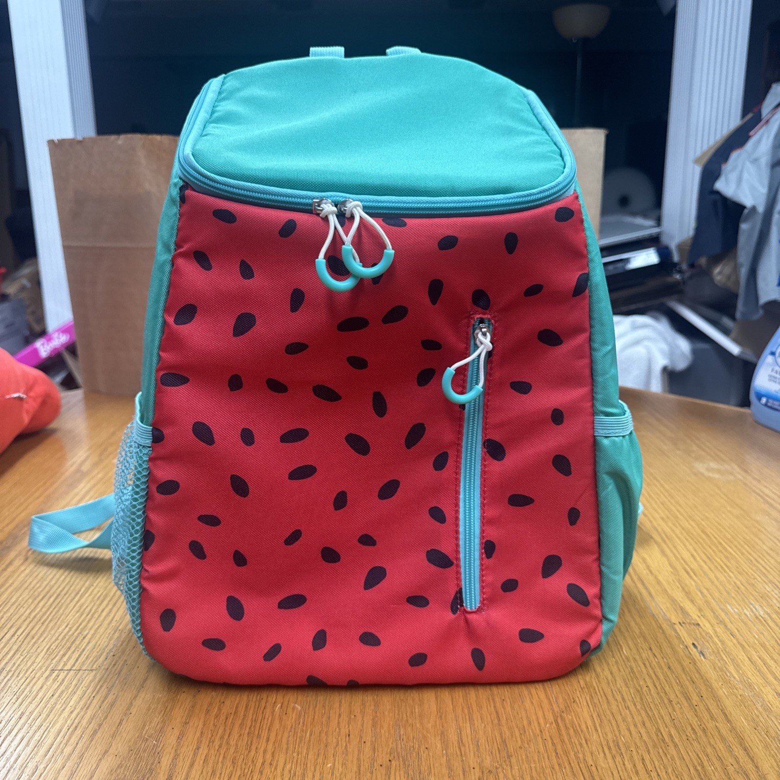 Cute Watermelon Sun Squad Cooler Backpack Very Nice 24 Can Beach Picknick Target gallery