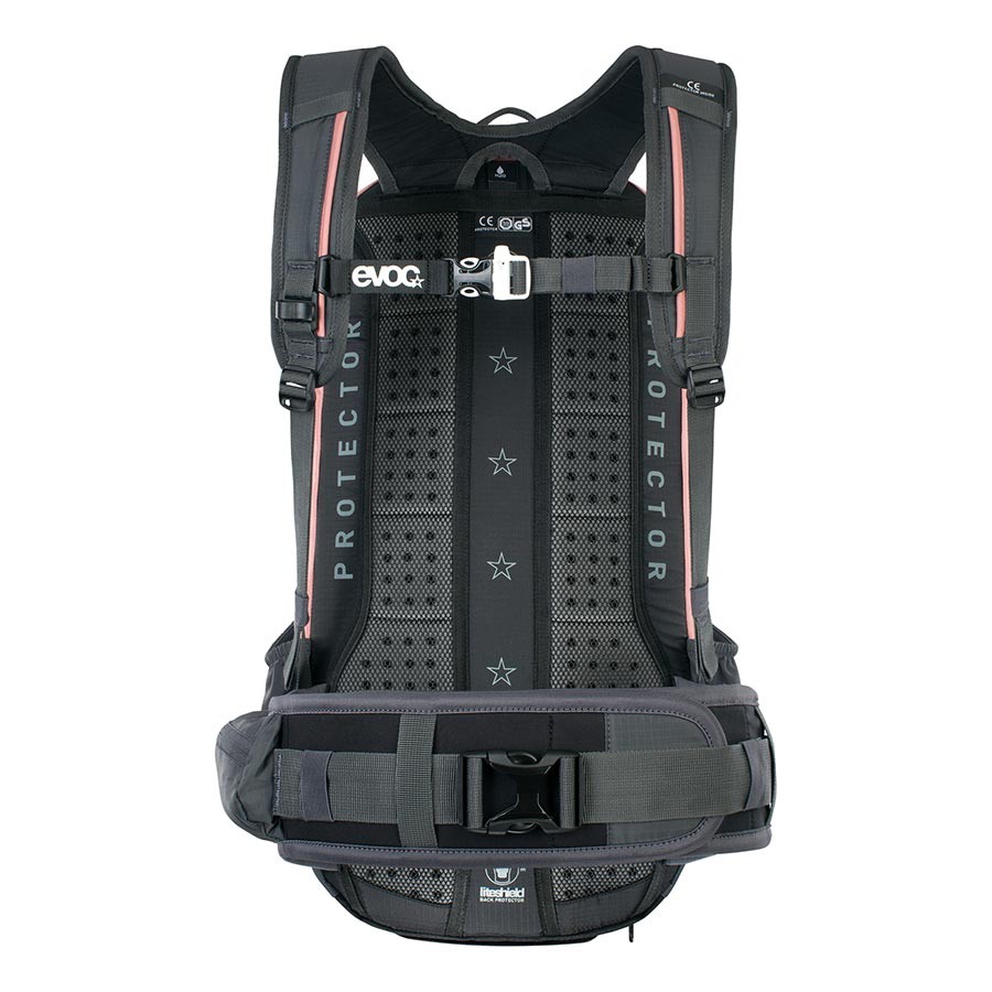 EVOC FR Enduro Backpack 16L with Removable Back Protector, Hydration Compatible 2