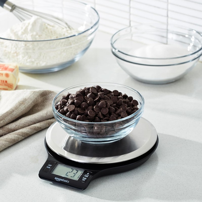 Digital Kitchen Scale with LCD Display Batteries Included Weighs up to 11 Pounds gallery