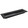 RV Floor Register Plastic Floor Vent 2-1/4" x 10-1/8" Undampered Duct Cover gallery