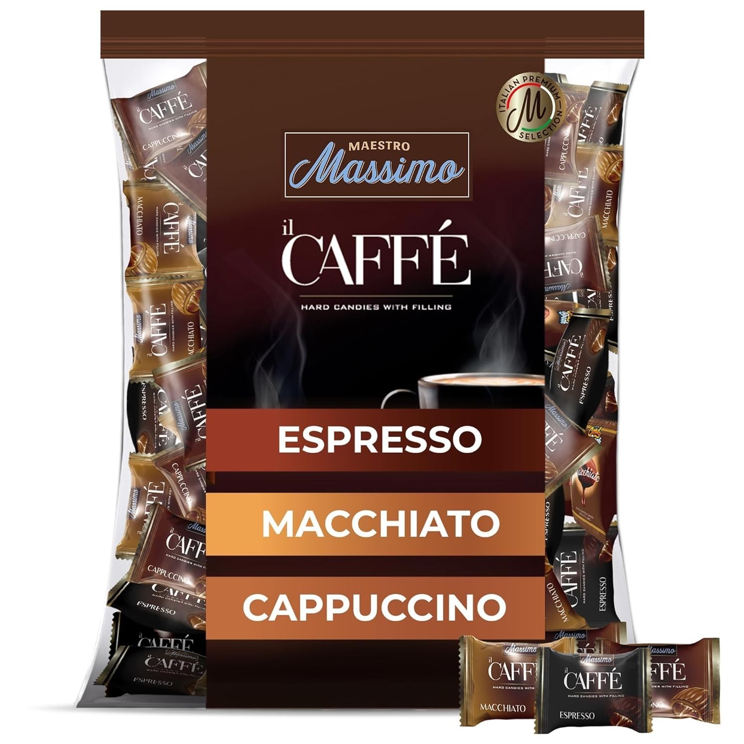 Maestro Massimo Coffee Candy Assortment – Macchiato, Espresso, Cappuccino gallery