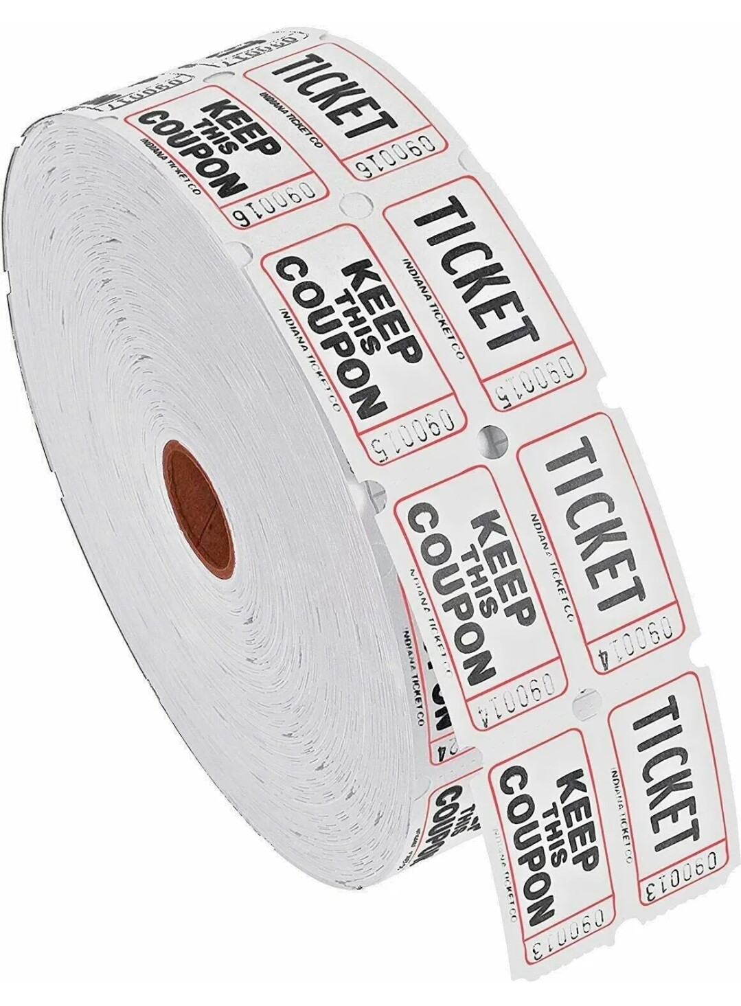 Raffle Tickets Double Stub Split the Pot 50/50 Carnival Fund Raiser Events FreeS gallery