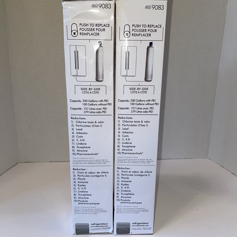 2 Pack Kenmore 460 9083 Replacement Refrigerator Water Filter 9030 OEM in Box gallery