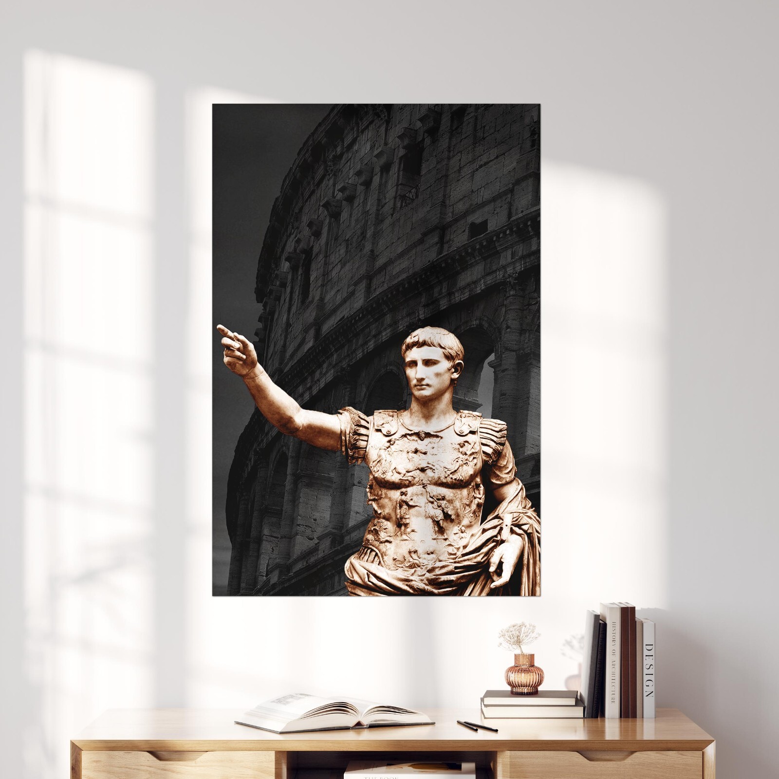 Augustus Caesar Emperor of Rome Ancient History Roman Wall Art Poster Print gallery