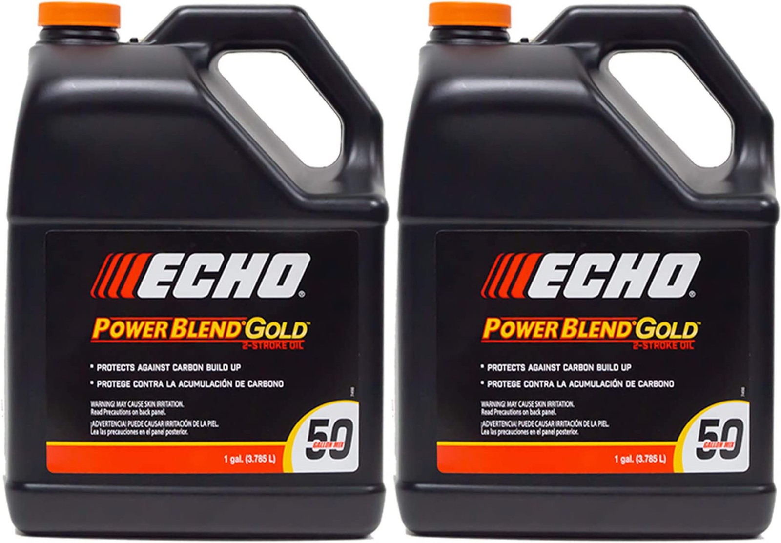 Echo 2 Pack PowerBlend 2-Stroke Engine Oil 1 Gallon Bottle 50:1 Mix 6450050S-2PK gallery