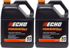 Echo 2 Pack PowerBlend 2-Stroke Engine Oil 1 Gallon Bottle 50:1 Mix 6450050S-2PK