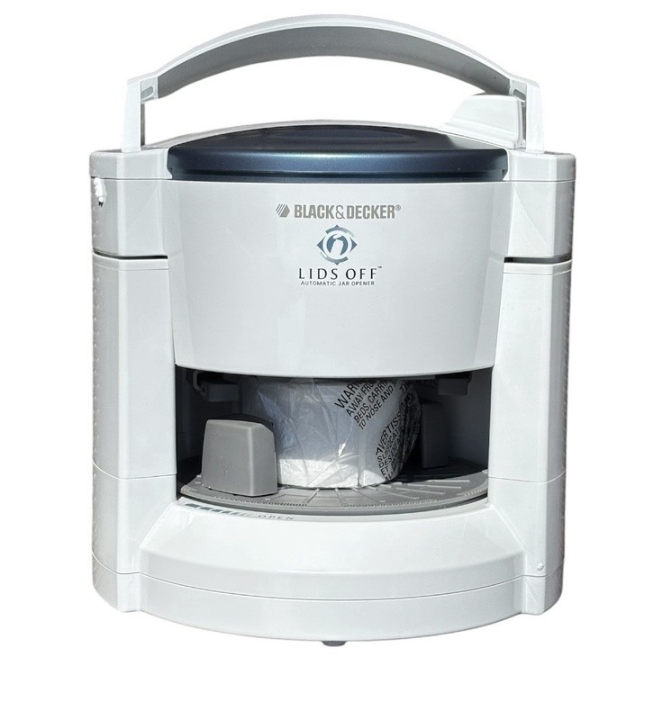 NEW Black & Decker Lids Off Automatic Jar Opener JW200 One Easy Touch Opens gallery