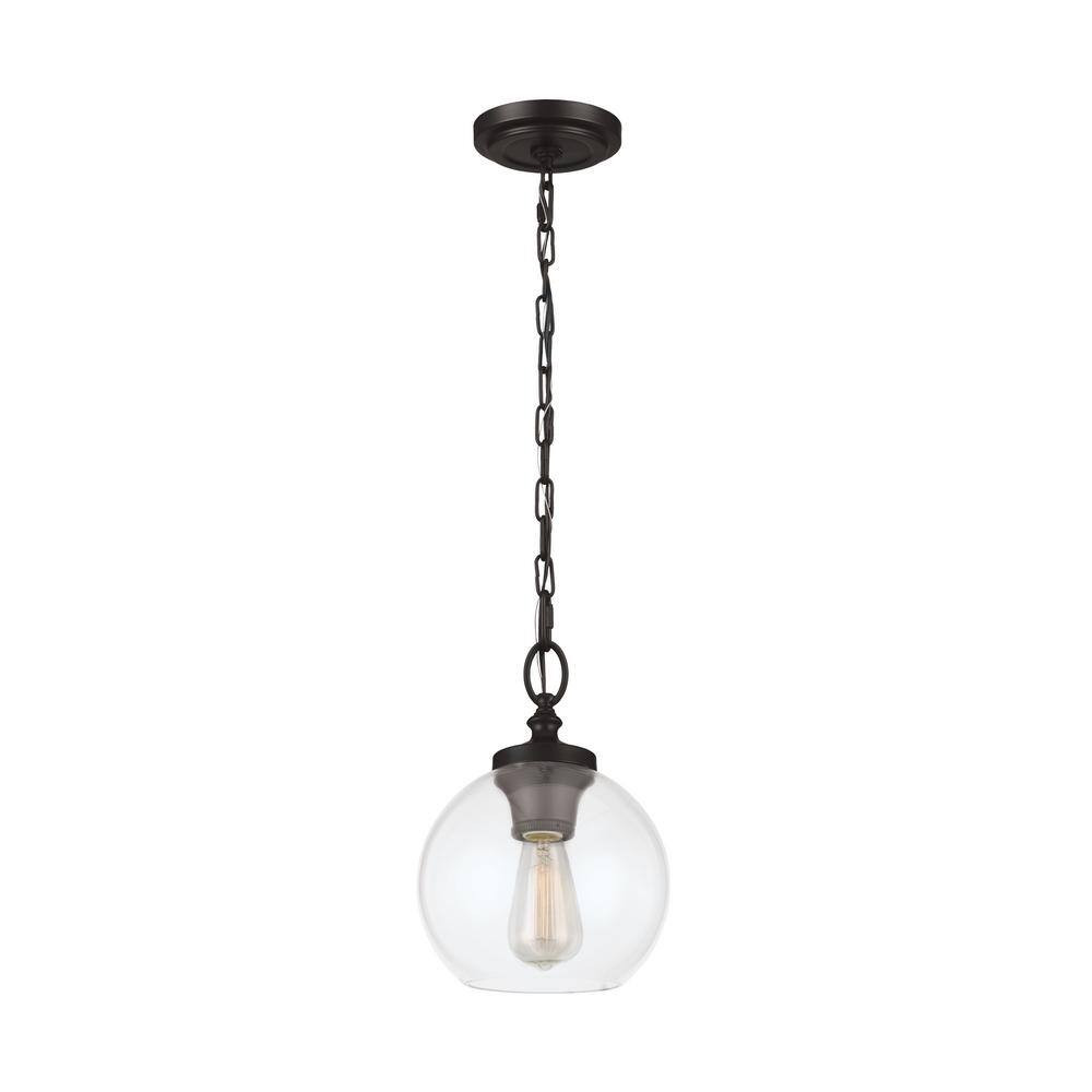 Generation Lighting Tabby 1-Light Oil Rubbed Bronze Mini Pendant gallery