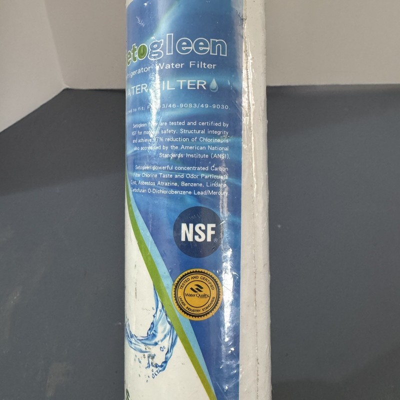 Setogleen Refrigerator Water Filter 1 Pack Fits Filter 3 46-9083 49-9030 gallery