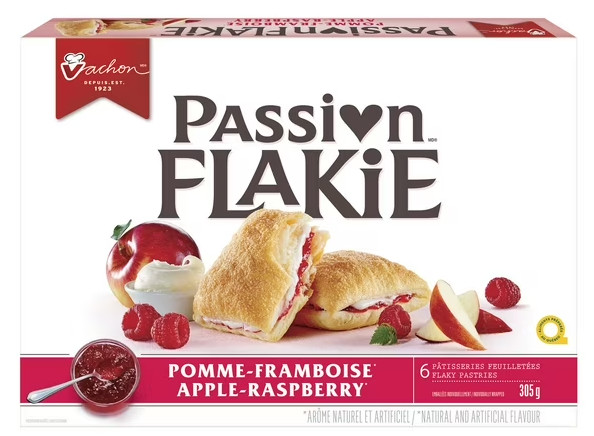 Vachon Passion Flakie Apple-Raspberry Flaky Pastries, 305g gallery