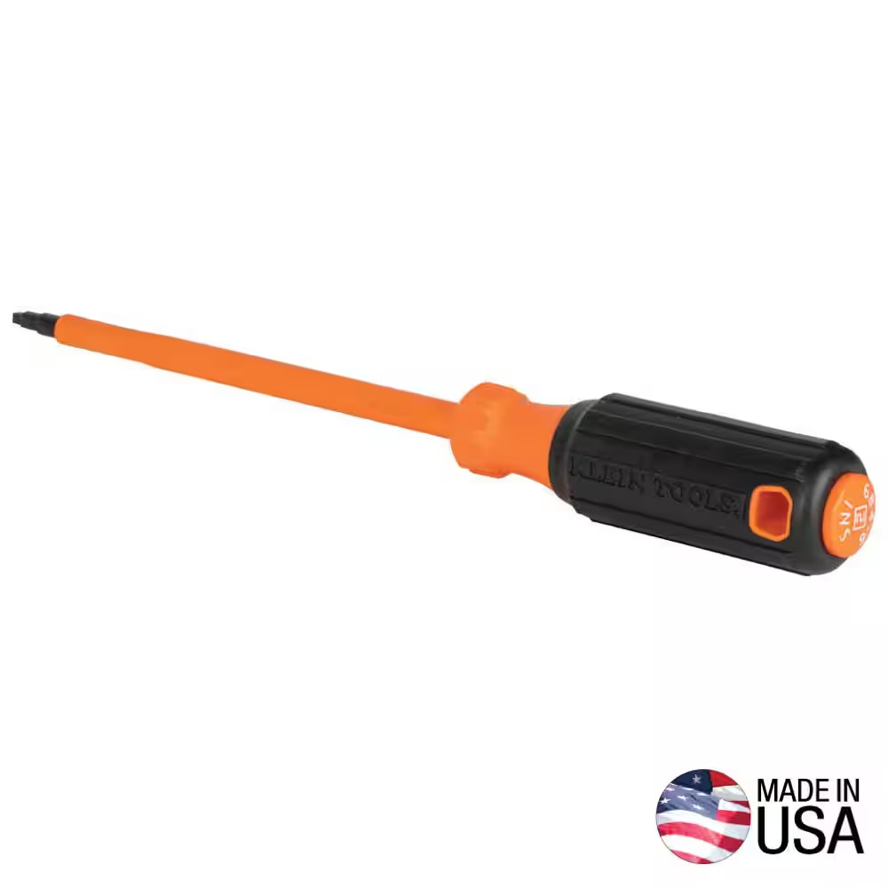 #2 Square Tip 6 In. round Shank Insulated Screwdriver gallery