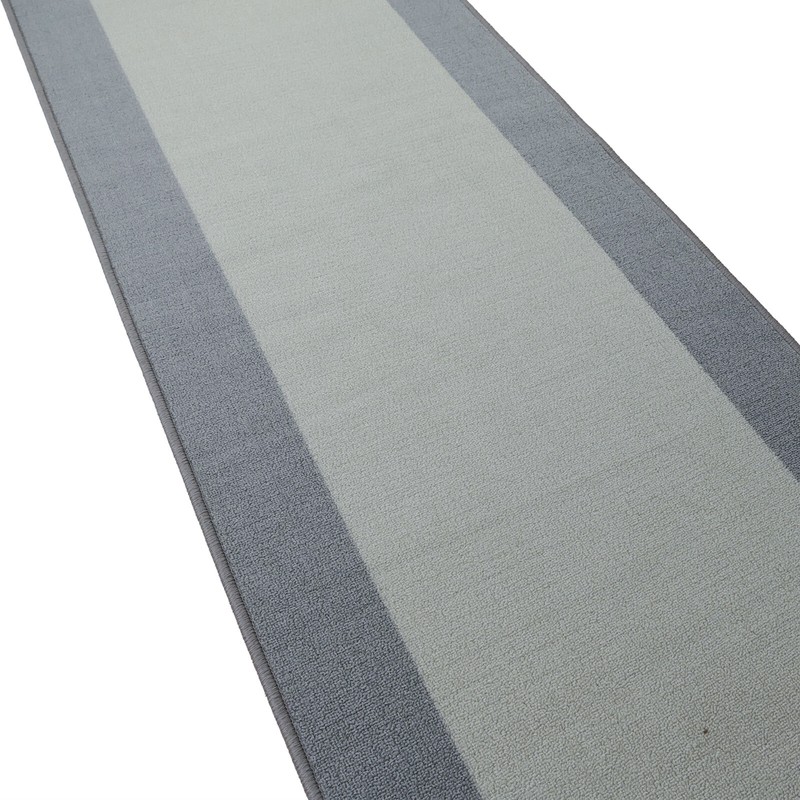 Custom Size Anti Slip Rubber Bordered Design Low Pile Runner Rug gallery