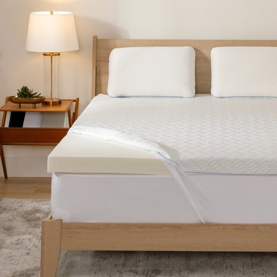 Serenity Tempur-Pedic 3 Inch Cooling Memory Foam Mattress Topper King gallery