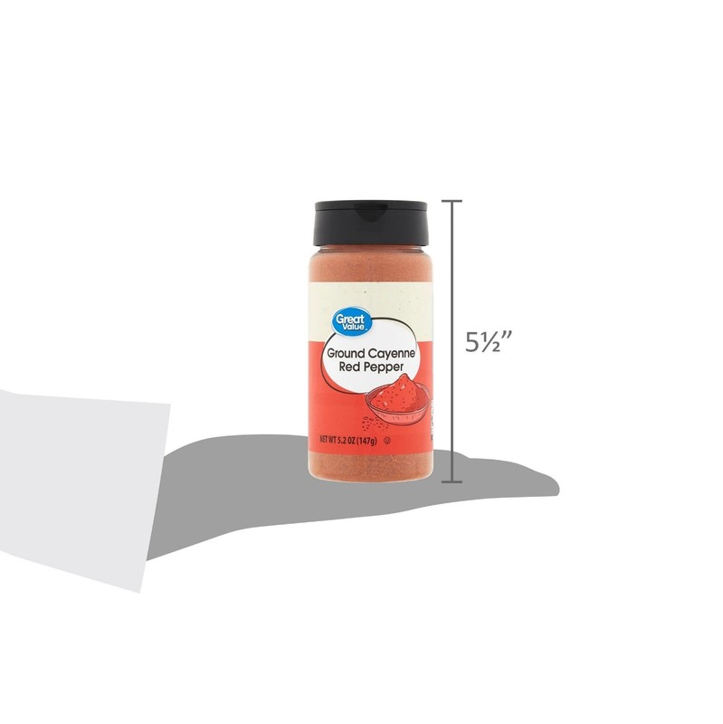 Great Value Ground Cayenne Red Pepper, 5.2 oz Container gallery