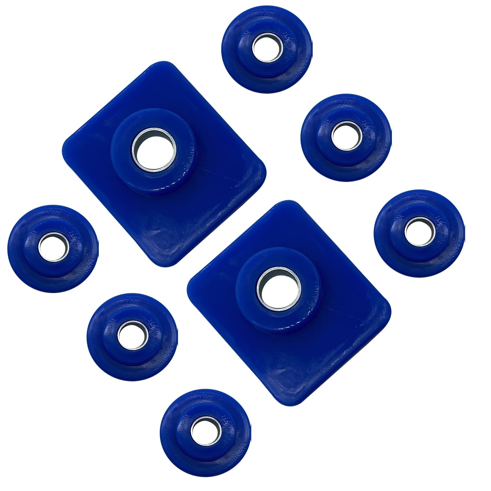Hood Hinge Pivot Bushing Kit for Peterbilt Kenworth T660 T800 W900 Black Rubber gallery
