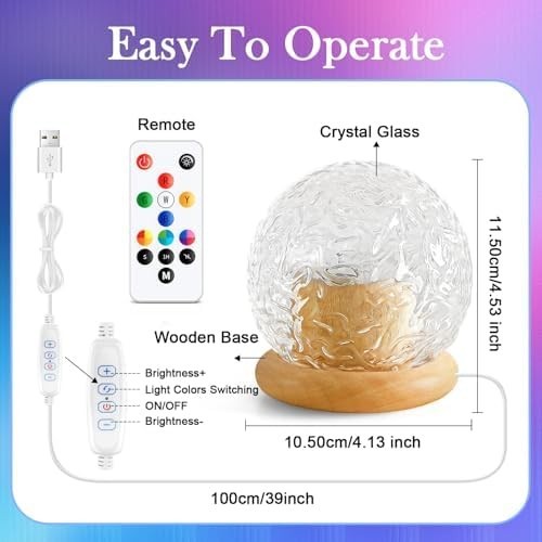 Crystal Light Projector 216 Modes Bedroom Mood Lighting Remote USB gallery