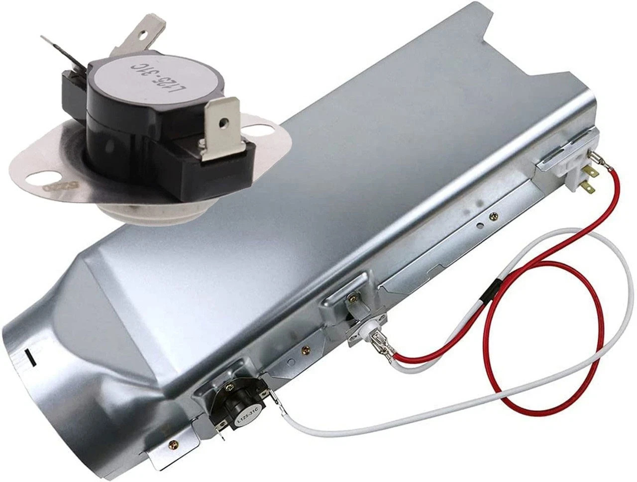 LG DLE3400W Dryer Heating Element & Cycling Thermostat gallery