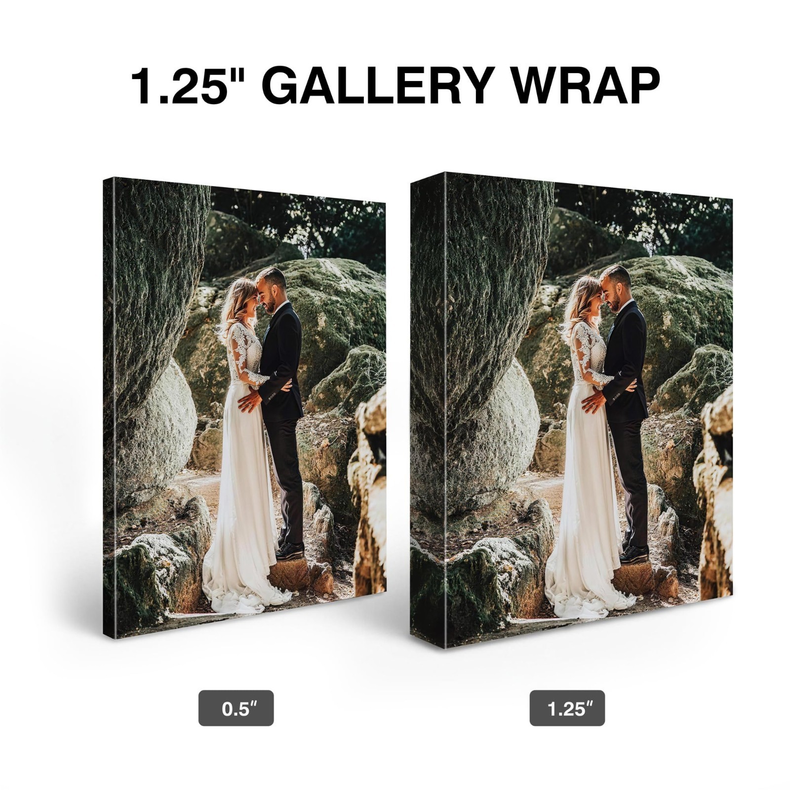 Personalized Custom Canvas Photo HD Print Your own Photo Framed Wall Art gallery