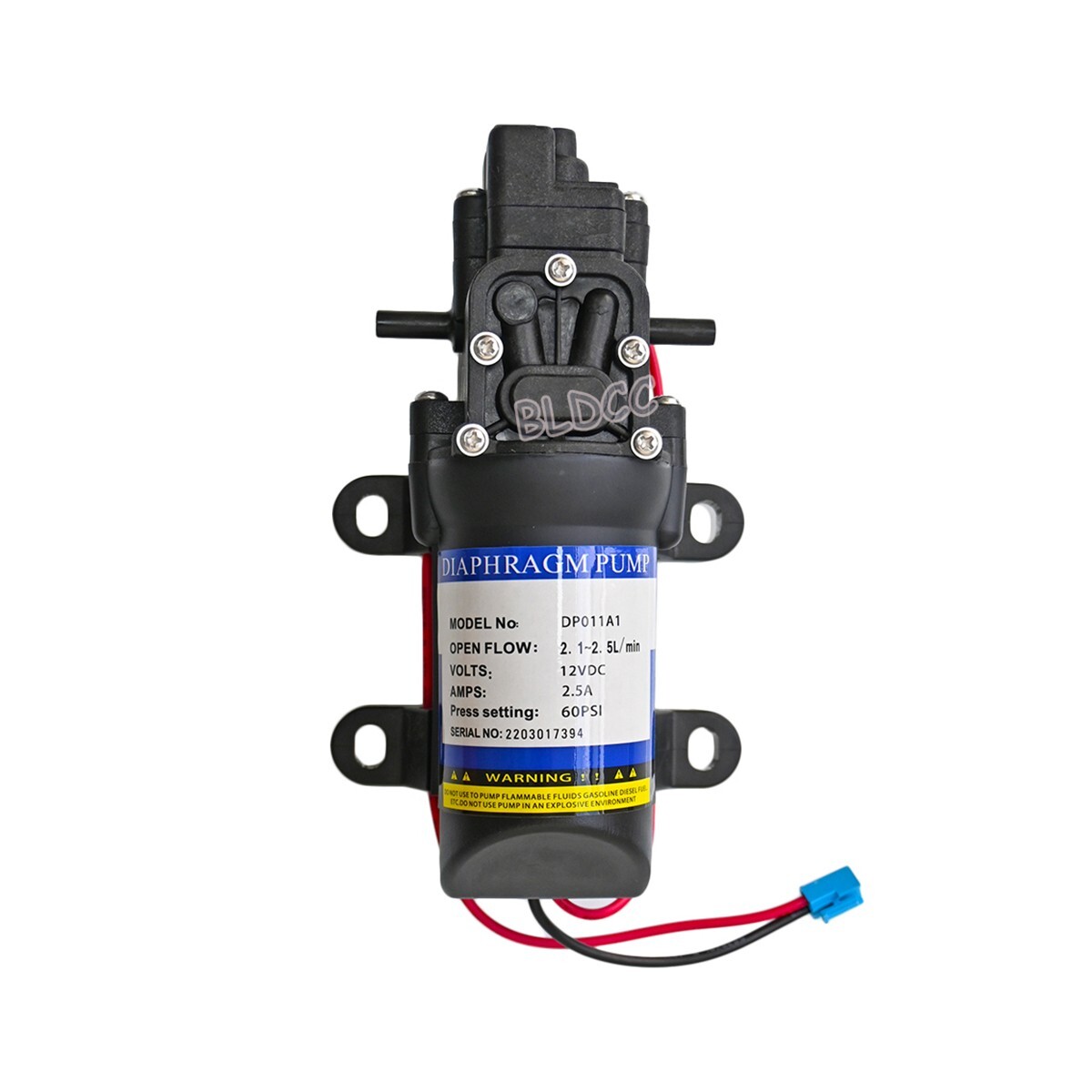 1PCS/2PCS/4PCS Micro Electric Diaphragm Sprayer Pump 2.5A 12V 60PSI Misting Pump gallery