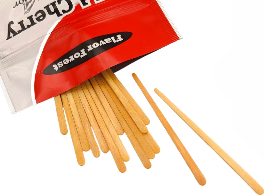 Hot Cinnamon Flavored Toothpicks (Flat Shape) 100ct 100 Count (Pack of 1) gallery