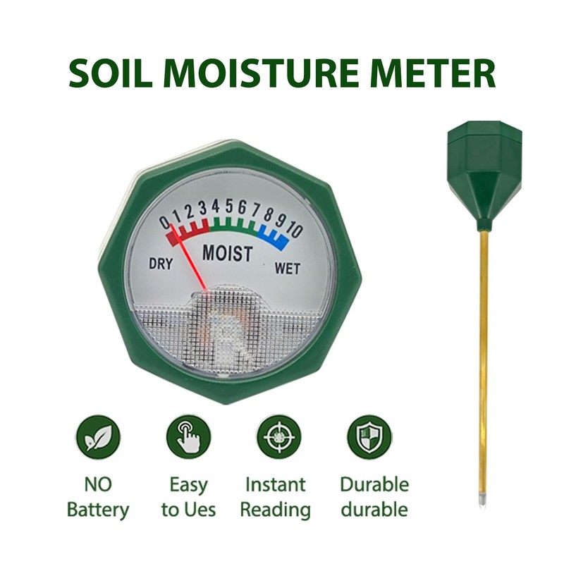 Soil Moisture Meter, 6.5-inch Probe for Most Pots – Instant Read, No Battery,... gallery